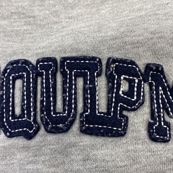 Vintage B.U.M Equipment Grey Crewneck Sweatshirt 1X Grunge - Picture 6 of 8